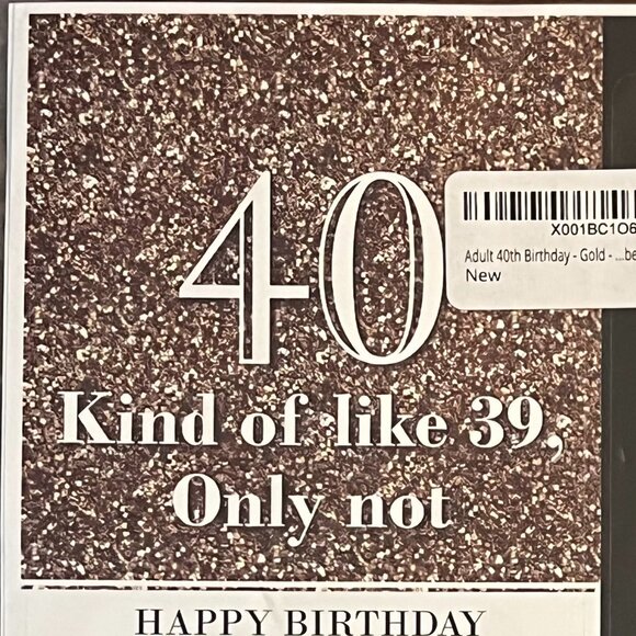 40th Birthday Party Hanging Banners Wine Bottle Decor 40 Year old - 0329 - Picture 3 of 4